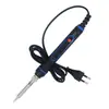 Ferro de Solda Elétrico Azul 60W com Aquecimento Interno, Temperatura Constante, Temperatura Ajustável, Display Digital, Ferro de Solda Elétrico de Alta Potência 80W/120W/150W