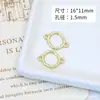 [padaria na esquina] ins vento liga pingente joias acessórios artesanal diy pulseira colar material fabricantes
