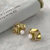 Pendientes de Mariposa Originales de Plata 925 Nuevos de Diseñador para Mujer Moda de Alto Nivel Pendientes de Perla de Agua Dulce Natural Venta al por Mayor
