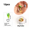Anzuelo de Pesca con Cabeza de Plomo de 6 Colores Planos con Forma de Renacuajo 1.45g Micro Anzuelo de Pesca en Hielo Colorido Señuelo de Pesca Suave con Señuelo Anzuelo de Pesca