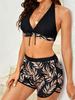 Traje de baño de dos piezas para mujer, estilo nuevo europeo y americano 2026, traje de baño sexy, corte ajustado, cintura alta, espalda hermosa, bikini para chica caliente