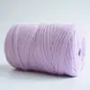 Hilo Plano de Algodón Peinado Han Meiya Tejido a Mano Hilo en Tira Hilo Hueco Cinta 250g Venta al por Mayor de Fábrica