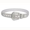 Cinturón de Mujer Totalmente de Diamantes Amazon Transfronterizo Brillo Incrustado con Pedrería Sello Decorativo para Cintura de Traje de Mujer Jeans con Cuero