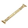 Adecuado para Iwatch9 Apple Watch con Cadena Denim Acero Inoxidable Apple Watch Fila Sencilla Metal Pulsera de Repuesto