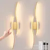 Lámpara de pared recargable de acrílico, lámpara de noche de hotel, lámpara de dormitorio, lámpara de pasillo, lámpara con frente de espejo de cristal, lámpara de pared LED sin cables