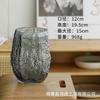 Vaso de vidro de arte abstrata estilo nórdico moderno flores hidropônicas transparentes decoração de flores sala de estar decoração de mesa de jantar
