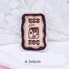 Tecido de Algodão e Linho Estilo Japonês Estilo Mori Bordado DIY Acessórios para Roupas, Decorações Artísticas e Frescas para Sapatos e Meias, Acessórios de Broche