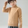 Suéter de Lana de Cuello Alto para Niños Holgado Talla Grande Manga Larga Engrosado Jersey Suéter de Cachemira Suéter Básico para Niñas