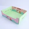 Caja de arena plegable desechable para gatos, inodoro de papel portátil para gatos, caja de arena de emergencia para mascotas para viajes, personalizable