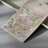 Verano Refrescante Margarita Adhesivo para Uñas Arte en Gelatina Autoadhesivo Flor Usar Adhesivo Armadura Pequeño Fresco