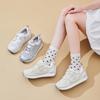 Estación Europea Celebridad de Internet Zapatos Forrest Gump para Mujer Ins Suela Gruesa 2025 Verano Nuevos Estilo Coreano Moda Suela Gruesa Zapatos Deportivos
