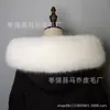 Roupa Simulada com Gola Grande de Pelo, Gola de Pelo, Jaqueta de Penas, Chapéu de Pelo, Casaco, Gola Falsa, Casaco de Algodão de Inverno Universal Feminino