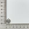 Aleación de plata antigua accesorios de joyería diy trébol de cuatro hojas amor cinco estrellas luna aretes pulsera pequeños accesorios materiales hechos a mano