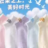 Venta al por mayor del fabricante, calcetines cortos para mujer de nuevo estilo, calcetines finos de verano, modernos y versátiles, estilo japonés lindo
