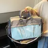 Bolsa de viaje de gran capacidad, bolsa de mano para viajes cortos, bolsa de equipaje ligera para viajes de negocios, bolsa de almacenamiento, bolsa para deportes, viajes y fitness