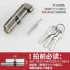 Cilindro de Fechadura Pequeno 70 Tipo Universal Fechadura Quarto Porta de Madeira Porta de Sala Interna Acessórios para Porta de Cômodo Doméstico Fechadura de Porta Fechadura Antiga