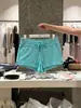 Shorts casuais de dormir verde menta com cordão estilo americano picante para mulheres, novos shorts esportivos de verão slim-fit, hot pants para casa