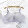 2024 Novo Sexy Gathering Ajustável Gathering Thin Gathering Parm Anti-flacidez Grande Copo com Anel de Aço Plus Size Sutiã