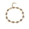 Nueva joyería europea y americana goteando aceite Pulsera de ojo pulsera de moda de acero inoxidable joyería de temperamento INS B376