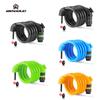 Candado con Combinación Antirrobo para Bicicletas, Candado de Cinco Dígitos para Bicicletas de Montaña, Cable de Acero Engrosado y Extendido con Soporte