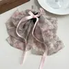 Pinza para el Cabello de Cinta Floral con Lazo para Mujer, Pinza de Tiburón para Cabello de Estilo Nuevo de Alta Gama 2025, Accesorio para el Cabello