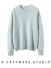 26 Nuevo 100% Cachemir Puro Engrosado de Moda Cálido Tejido de Punto Cachemir Casual Suéter de Temperamento para Mujer