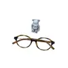Óculos de Armação Leve em Material Tr 51 Armação Oval 00015 Estilo Nerd Feminino Óculos Anti Luz Azul Atacado Personalizável com Grau