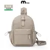 Bolso bandolera para senderismo, bolso de pecho multifuncional de doble uso, mochila pequeña ligera para viajes al aire libre, deportes, logotipo personalizable