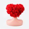 Peluca Reina Roja Amor Cos Peluca Europea y Americana Fiesta de Halloween Anime Alicia en el País de las Maravillas Accesorios de Festival
