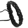 Pulseras de Cuero Tejido Hechas a Mano Simples Retro Europeas y Americanas para Hombres y Mujeres, Pulseras Estilo Ins, Venta Directa