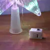 Estrela de cinco pontas com LED, best-seller transfronteiriço, para decoração de Ano Novo e Natal, arranjo de estrela para topo de árvore de Natal transparente M
