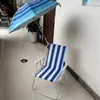Mesa y Sillas Plegables de Alta Resistencia Templadas para Ocio al Aire Libre, Portátil, Jardín al Aire Libre, Hogar, Juego de Cinco Piezas con Combinación de Sombrilla