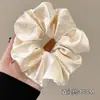 Acessório de cabelo elástico, estilo jovem, scrunchie moderno novo de 2025, headwear de tecido de malha elegante de verão para mulheres