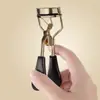 Modelador de Cílios com Cabo de Bico de Pato Personalizado para Atacado, Modelador de Cílios de Aço Carbono Girassol, Modelador de Cílios de Ângulo Largo, Modelador de Cílios, Ferramenta para Curvar Cílios