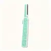 Cuchillo para recortar cejas de acero inoxidable para hombre y mujer, juego de 4 piezas, herramienta para recortar cejas resistente a los arañazos con peine, tijeras para recortar cejas, pinzas para cejas, traje