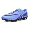 Zapatos de Fútbol Nk C Ronaldo Assassin 16 con Tacos Rotos para Hombres, Niños, Niñas, Adultos, Tacos Largos, Zapatos de Entrenamiento Profesionales para Mujeres