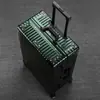 Estuche de Viaje Completo Engrosado de Aleación de Aluminio y Magnesio Estuche con Ruedas Estuche de Metal para Equipaje de Mujer Estuche de Tablero de Jabalí de 20 Pulgadas para Hombre Maleta Caja con Contraseña