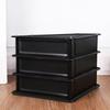 Nuevo archivador triple resistente y duradero de malla metálica, multifuncional, para oficina, almacenamiento de escritorio, caja de datos