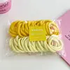 Cor anel de toalha infantil não machuca o cabelo laço de cabelo banda de cabelo de alta elasticidade anel de cabelo meninas corda de cabelo de bebê corda cocar