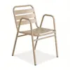 Silla de Ratán Silla de Respaldo para Ocio en el Patio Silla Tejida de Ratán para Balcón Exterior Muebles Tejidos de Ratán Grandes y Planos para Terraza de Villa