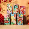 Sobres Rojos de Dibujos Animados del Año del Caballo 2026, Paquetes Rojos Lindos Personalizados para Regalar, Sobres Rojos de Riqueza del Año Nuevo Zodiacal