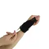 Fijación de dedo transfronteriza con férula para pulgar tira de aluminio protector de flexión de muñeca soporte de articulación protector de dedo deportivo