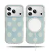 Los lunares de pantalla completa son adecuados para fundas de teléfono Apple 17Promax, modelos magnéticos femeninos para iPhone 16Promax/15Pro