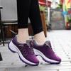 2025 Nuevos Zapatos de Senderismo para Exteriores de Gran Tamaño Transfronterizos Suela Gruesa Aumentadores de Altura Zapatos para Mujer Zapatos Casuales de Senderismo Zapatos Deportivos Con Cordones Otoño