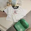 Rollos Grandes y Pequeños [Molino de Viento 3D] Camiseta de Algodón Puro de Manga Corta para Niños Nuevo Top de Dibujos Animados de Verano para Niñas y Niños