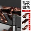 Máquina de roscar al por mayor para taladrar y roscar, broca compuesta integrada, espiral de acero inoxidable, roscado autorroscante, tornillo m4