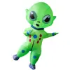 Fantasia Inflável de Alienígena Montado Transfronteiriça Tema de Halloween Adereço Engraçado Fantasia Fantasia de Alienígena Montado