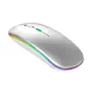 Aplicável a Mouse Bluetooth Sem Fio Apple Computador Portátil Carregamento Silencioso Tablet Carregamento Luminoso Edição Ergonômica