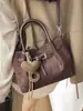Bolso de trabajo de otoño e invierno para mujer, nuevo bolso de hombro retro de moda 2026, bolso cruzado de gamuza