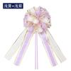 Flor de tirador para boda Decoración de San Valentín Flor de bola de doble color Empaque de regalo Decoración de fiesta Flor de hilo de nieve grande de tirador manual Venta al por mayor